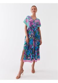 Weekend Max Mara Sukienka koktajlowa 2352210431 Kolorowy Regular Fit. Materiał: jedwab. Wzór: kolorowy. Styl: wizytowy #1