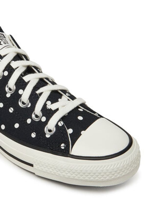 Converse Trampki Chuck Taylor All Star Polka Dots A12570C Czarny. Kolor: czarny. Materiał: materiał