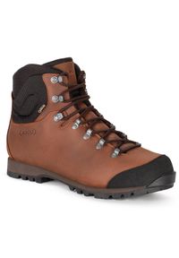 Buty trekkingowe męskie Aku Lepre GTX z GORE-TEX i VIBRAM. Kolor: brązowy. Technologia: Gore-Tex
