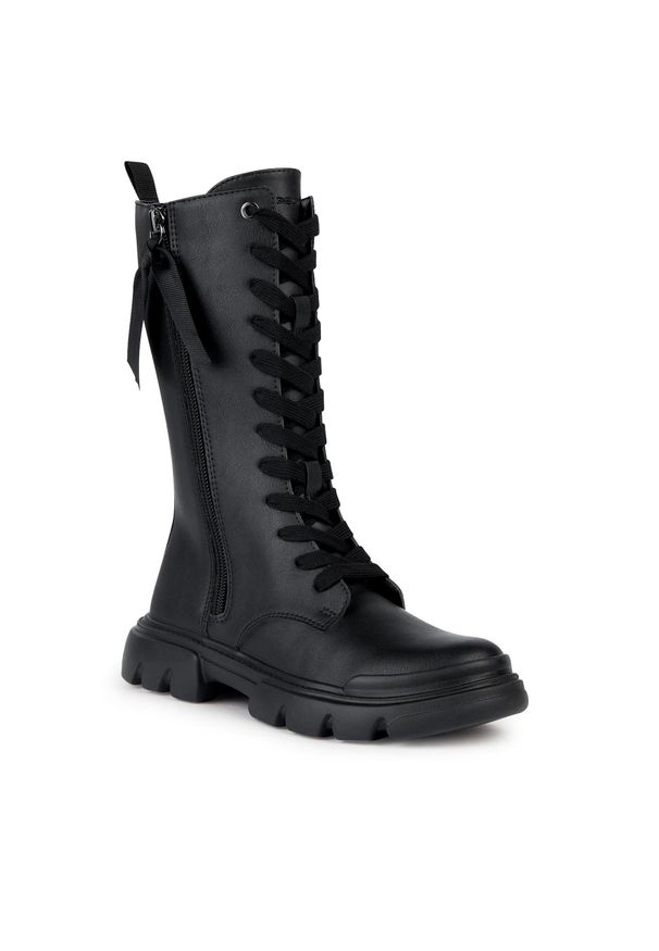 Trapery Geox J Junette Girl J36HVC 000BC C9999 D Black. Kolor: czarny