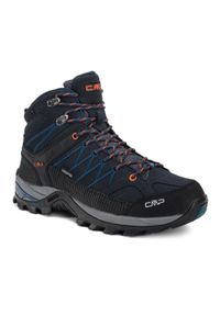 Buty trekkingowe męskie CMP Rigel Mid Wp. Kolor: czarny, wielokolorowy, niebieski