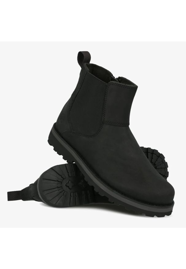 Sztyblety damskie Timberland Courma CHELSEA. Okazja: na co dzień, do pracy, na spacer. Kolor: czarny. Styl: casual