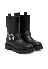Love Moschino - LOVE MOSCHINO Botki JA24064G1NIA000A35 Czarny. Kolor: czarny. Materiał: skóra #5