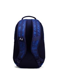 Plecak treningowy uniseks Under Armour UA Hustle 6.0 Backpack - granatowy. Kolor: niebieski. Materiał: materiał, poliester