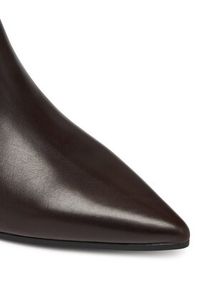 Guess Botki FLFHAL LEA10 Brązowy. Kolor: brązowy. Materiał: skóra #4