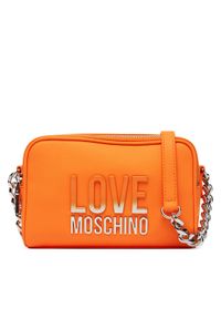 Love Moschino - LOVE MOSCHINO Torebka JC4255PP0MKD0450 Pomarańczowy. Kolor: pomarańczowy. Materiał: skórzane