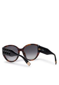 Furla Okulary przeciwsłoneczne Sunglasses Sfu784 WD00112-A.0116-HAO00-4401 Brązowy. Kolor: brązowy