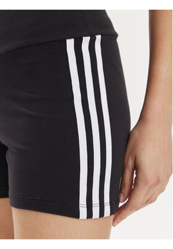 Adidas - adidas Szorty sportowe 3-Stripes IP2980 Czarny Slim Fit. Kolor: czarny. Materiał: bawełna