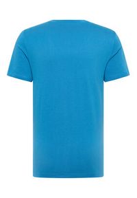 Mustang T-Shirt Austin 1016483 Niebieski Regular Fit. Kolor: niebieski. Materiał: bawełna #3