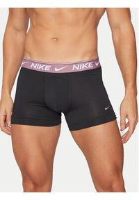 Nike Komplet 3 par bokserek 0000KE1256 Czarny. Kolor: czarny. Materiał: materiał #9