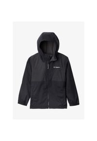 columbia - Kurtka przeciwdeszczowa chłopięca Columbia Rainy Trails Fleece Lined Jacket. Kolor: czarny