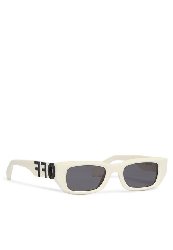 OFF-WHITE - Off-White Okulary przeciwsłoneczne OERI124 Biały. Kolor: biały