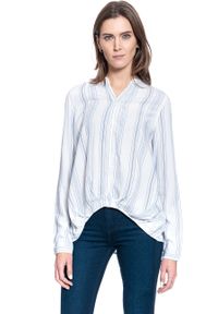 Mustang - DAMSKA KOSZULA MUSTANG EMMA STRIPE BLOUSE 1009458 11683