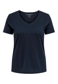 ONLY Carmakoma T-Shirt 15285965 Niebieski Regular Fit. Kolor: niebieski #4