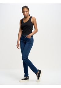 Big-Star - Spodnie jeans damskie Katrina 359. Stan: podwyższony. Kolor: niebieski #7