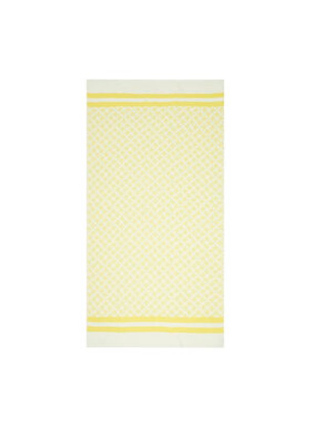 TOMMY HILFIGER - Tommy Hilfiger Szalik Beach Summer Mono Scarf AW0AW16030 Żółty. Kolor: żółty. Materiał: materiał