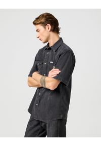 Wrangler - MESKA KOSZULA WRANGLER SS WESTERN SHIRT ENCHANTED BLACK 112362746 #5