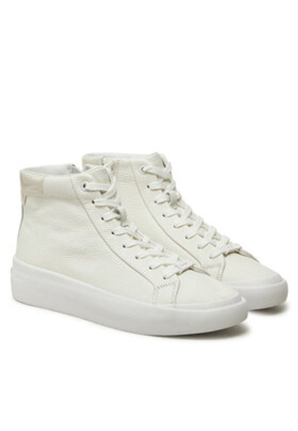 Calvin Klein Sneakersy HW0HW02213 Biały. Kolor: biały. Materiał: skóra