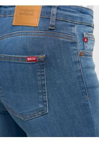 Big-Star - Spodnie jeans damskie zwężane Adela 296. Okazja: na co dzień. Kolor: niebieski. Styl: casual #4