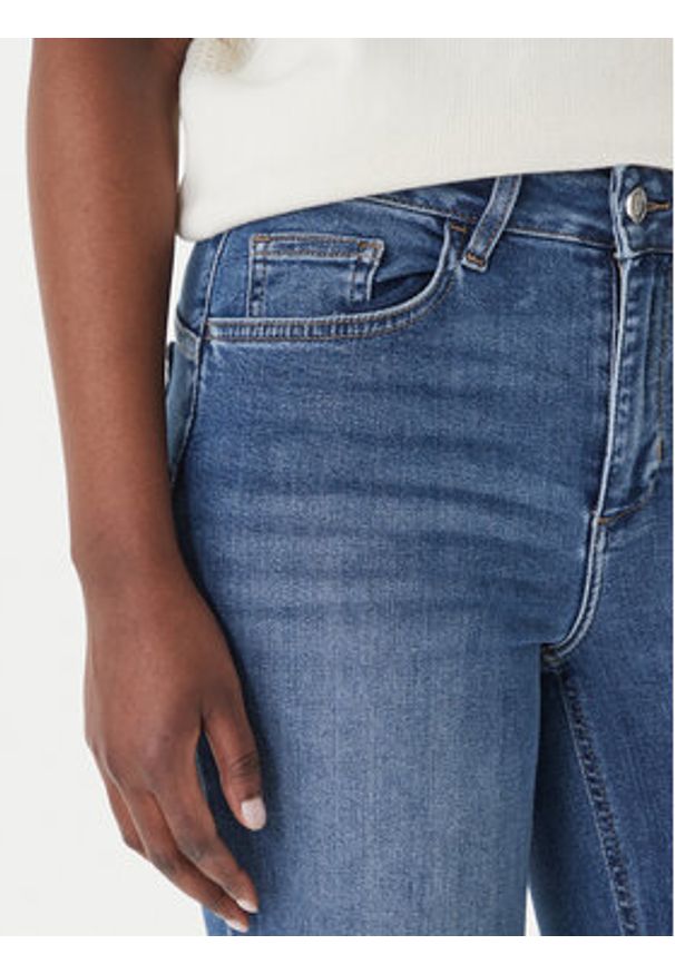 Liu Jo Jeansy UA6013 D0305 Granatowy Slim Fit. Kolor: niebieski