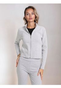 Sinsay - Bluza bomberka - szary. Kolor: szary #1