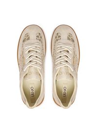 Liu Jo Sneakersy Connor 03 BA6071 TX541 Beżowy. Kolor: beżowy. Materiał: skóra, zamsz #4