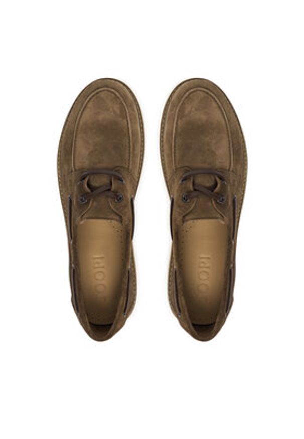 JOOP! Półbuty 4140008293 Brązowy. Kolor: brązowy. Materiał: zamsz, skóra