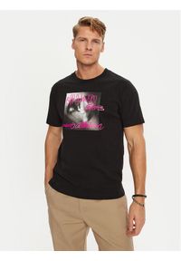 OFF-WHITE - Off-White T-Shirt OMAA027F22JER0141068 Czarny Regular Fit. Kolor: czarny. Materiał: bawełna #1