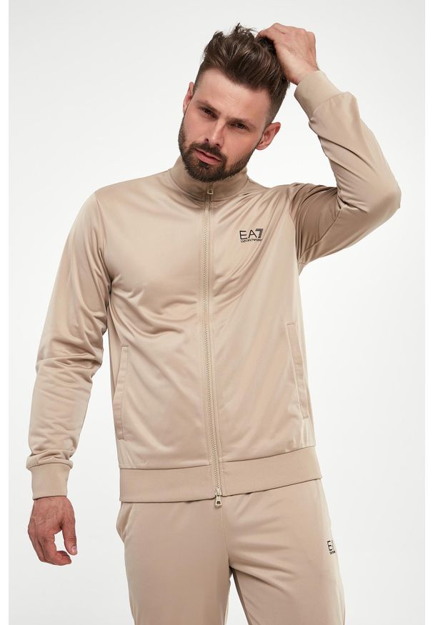 EA7 Emporio Armani - Dres męski EA7 EMPORIO ARMANI. Materiał: dresówka