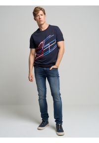 Big-Star - Spodnie jeans męskie skinny Jeffray 670. Stan: obniżony. Kolor: niebieski #5