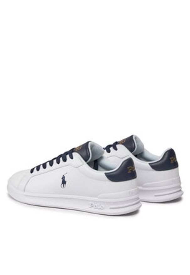 Polo Ralph Lauren Sneakersy Hrt Ct Ii 804936610001 Biały. Kolor: biały. Materiał: skóra