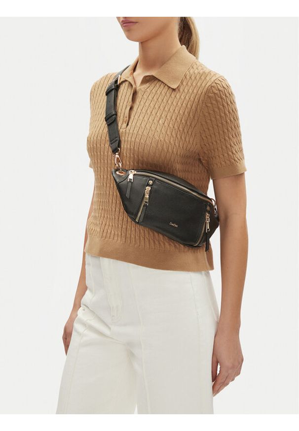 DeeZee Nerka DZE-L-002-07 Czarny. Kolor: czarny. Materiał: skóra