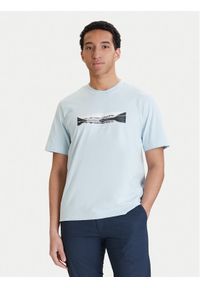 Jack & Jones T-Shirt Fusion 12289870 Niebieski jasny Relaxed Fit. Kolor: niebieski. Materiał: bawełna #1