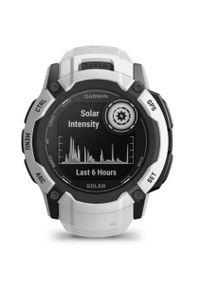 GARMIN - Garmin Instinct 2X Solar (kamiennobiały / kamiennobiały pasek). Rodzaj zegarka: smartwatch. Styl: biznesowy, militarny #7