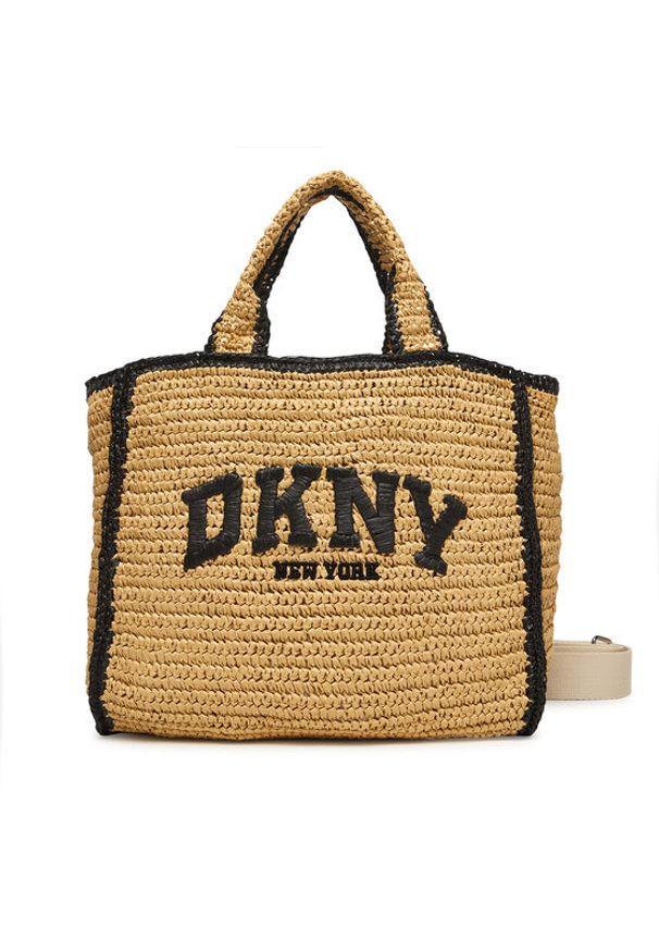 DKNY Torebka R61AYR57 Brązowy. Kolor: brązowy