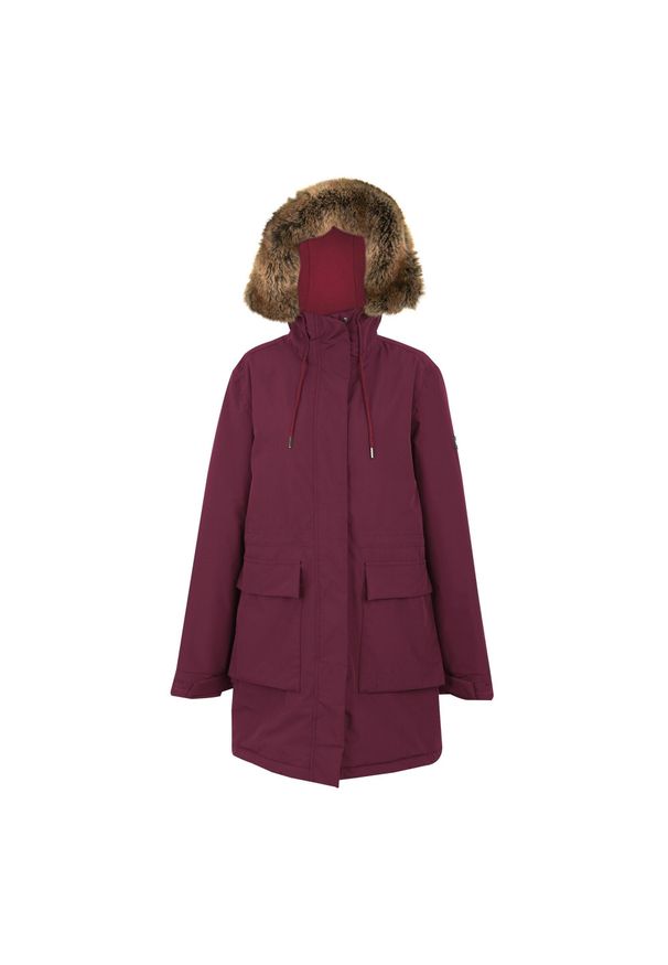 Regatta - Kurtka Wodoodporna Ocieplana Damska Sabinka. Kolor: fioletowy. Sport: turystyka piesza