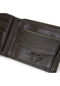 Wittchen - Męski portfel skórzany z wykładanym panelem. Kolor: brązowy. Materiał: skóra #6