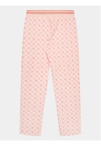 Guess Spodnie dresowe J3YQ16 KB212 Różowy Regular Fit. Kolor: różowy. Materiał: syntetyk #3