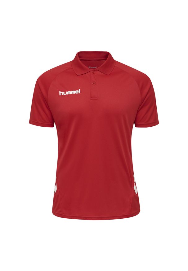 Polo Hummel hmlPROMO. Okazja: na co dzień. Typ kołnierza: polo. Kolor: czerwony, różowy, wielokolorowy, biały. Styl: casual, sportowy