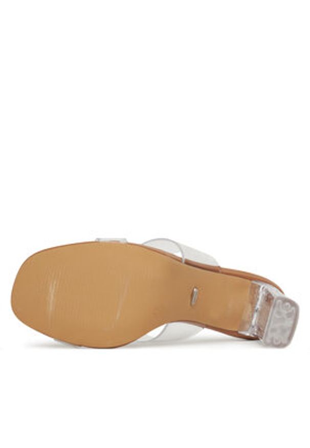 DeeZee Klapki LS5216-01 Przezroczysty. Materiał: syntetyk, materiał
