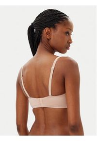 Hunkemöller Biustonosz push-up Smooth 206739 Beżowy. Kolor: beżowy. Materiał: syntetyk. Rodzaj stanika: push-up