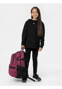 4F JUNIOR - Plecak szkolny (16 L) dziewczęcy. Kolor: różowy