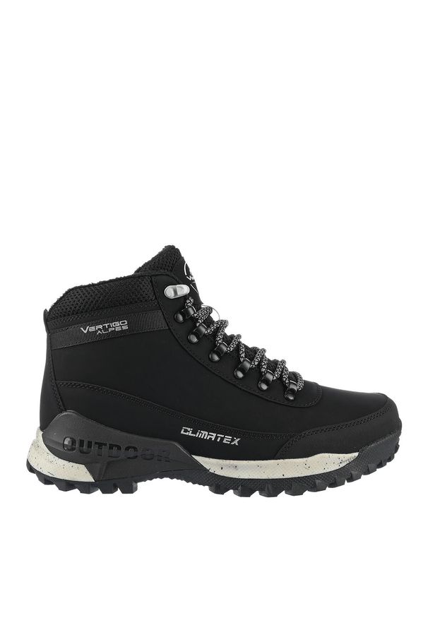 Aulp - Buty trekkingowe męskie VERTIGO ALPES EVEREST M/BLACK. Kolor: czarny