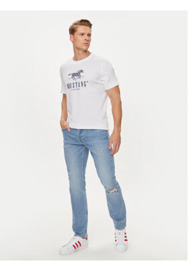 Mustang Jeansy Oregon 1015125 Niebieski Slim Fit. Kolor: niebieski