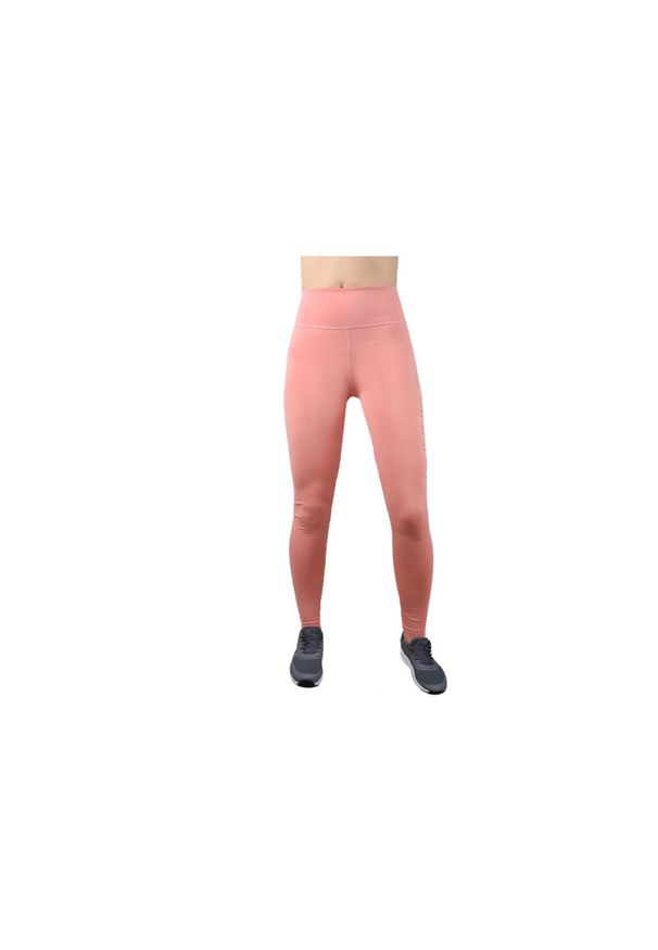 Spodnie do biegania damskie Nike Swoosh. Kolor: różowy