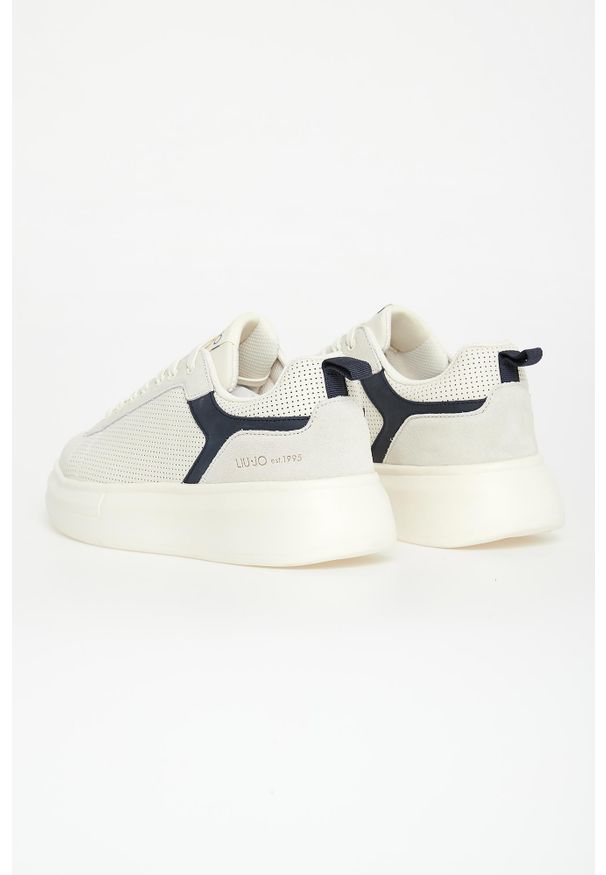 Liu Jo - Sneakersy męskie skórzane LIU JO. Materiał: skóra