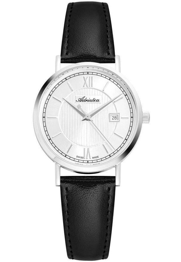 Zegarek Adriatica Zegarek damski Adriatica A3194.5263Q czarny. Kolor: czarny