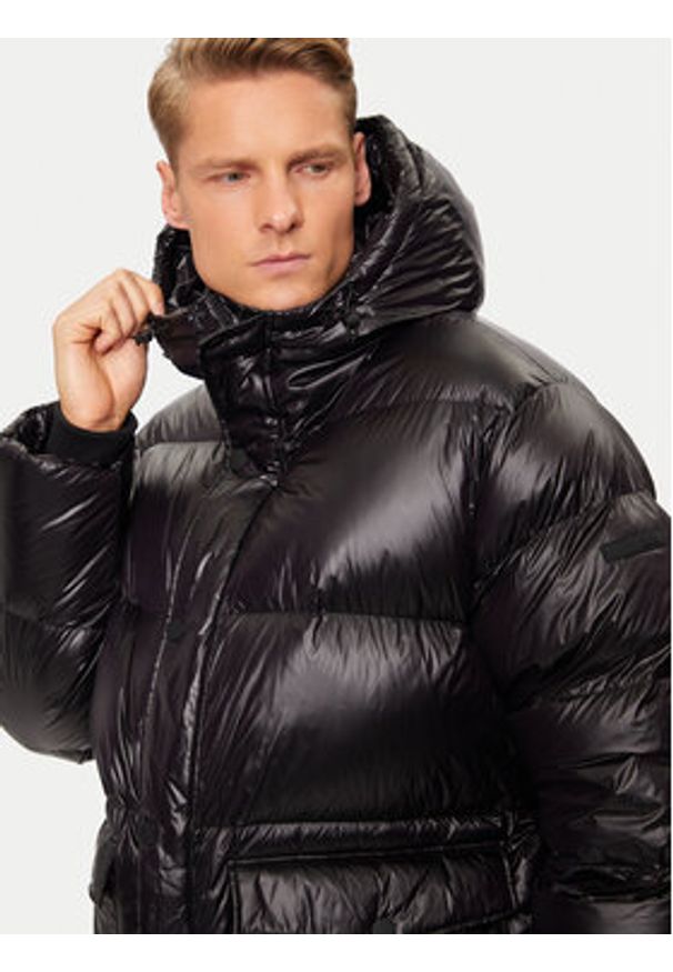 EA7 Emporio Armani Kurtka puchowa 6DPB31 PN2MZ 1200 Czarny Regular Fit. Kolor: czarny. Materiał: syntetyk