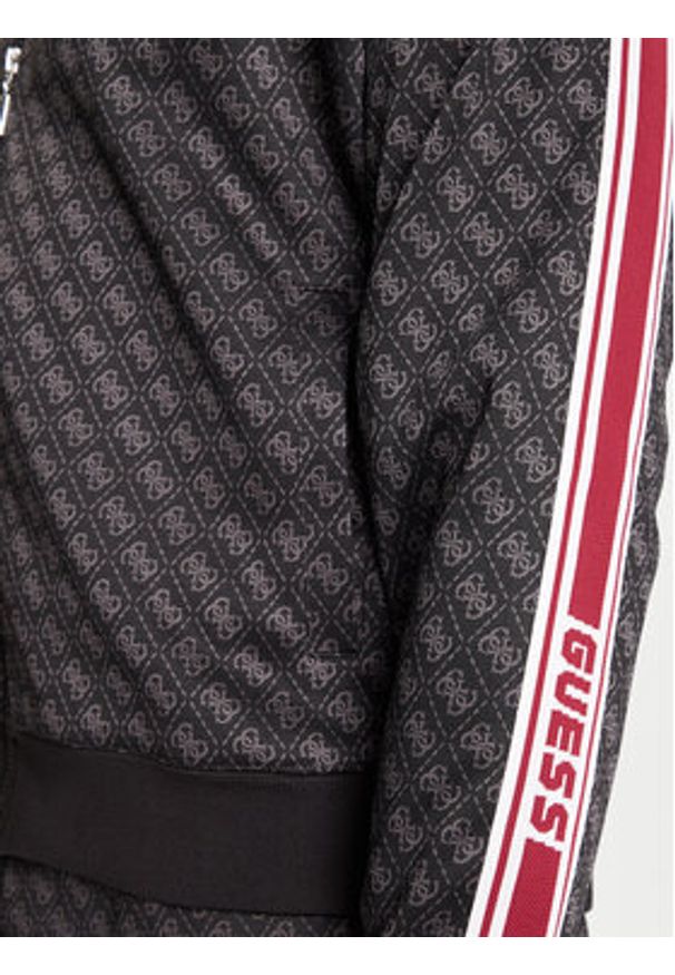 Guess Bluza Z5BQ13 K2042 Czarny Relaxed Fit. Kolor: czarny. Materiał: syntetyk