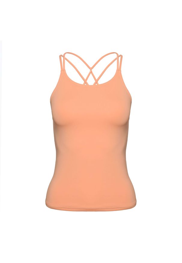 GYMSHARK - Tank top treningowy damski Gymshark Studio Tank. Kolor: różowy